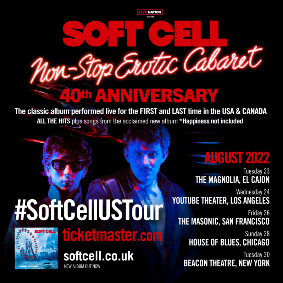 Soft Cell American Tour Poster