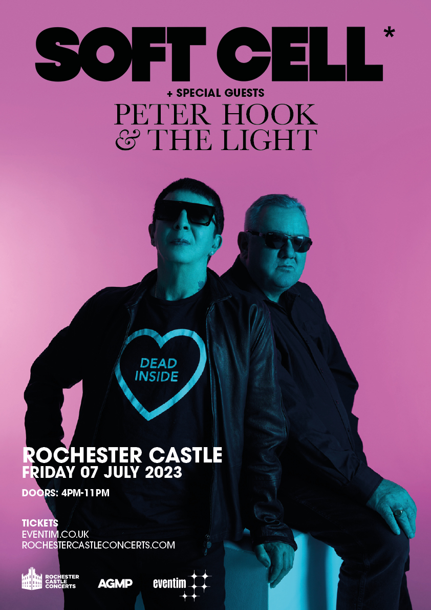 Soft Cell At Rochester Castle Show Poster