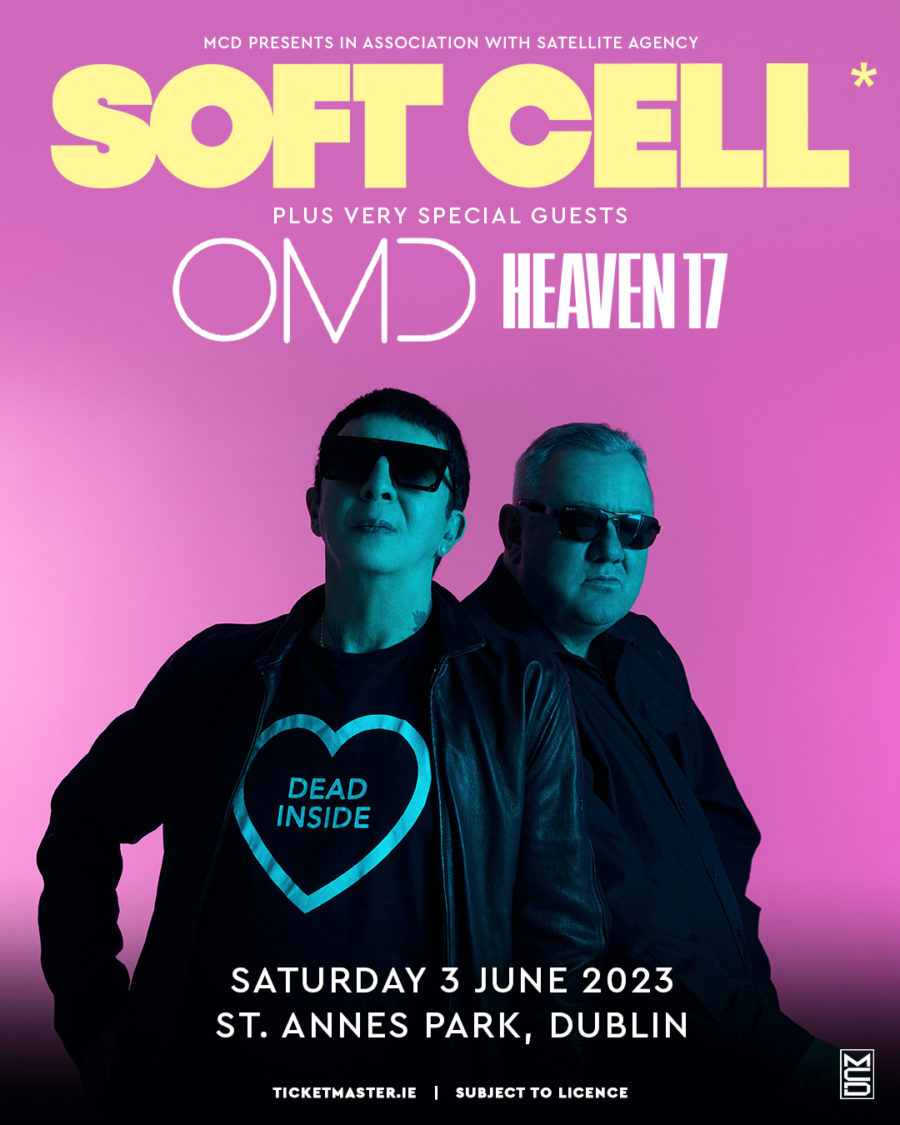 Soft Cell Dublin Show Poster