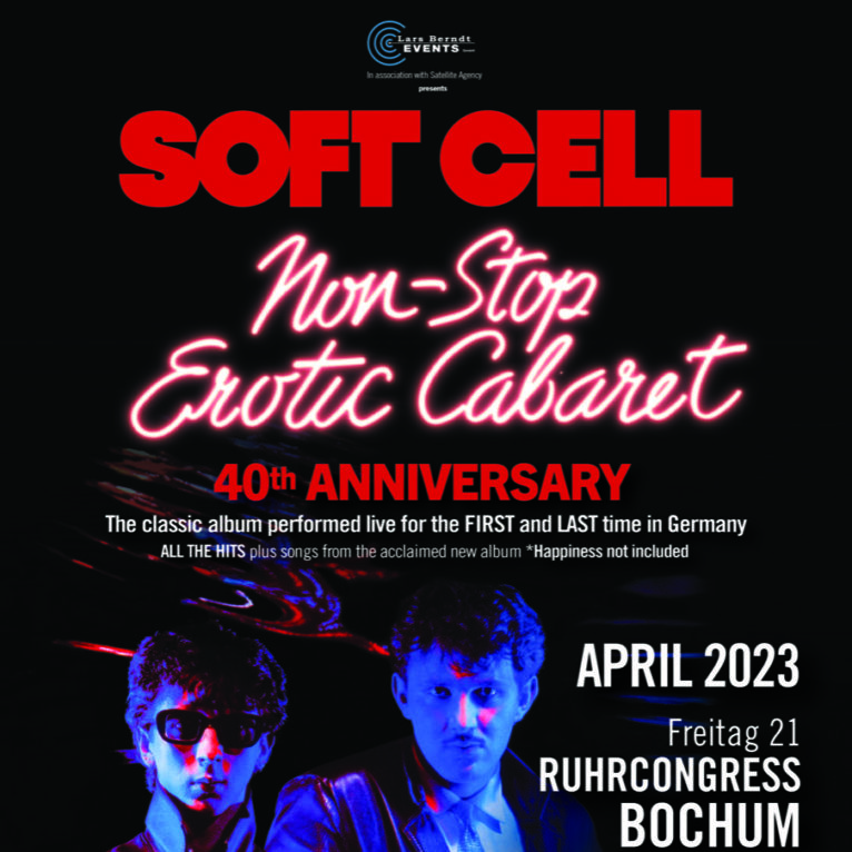 Soft Cell German Tour Poster