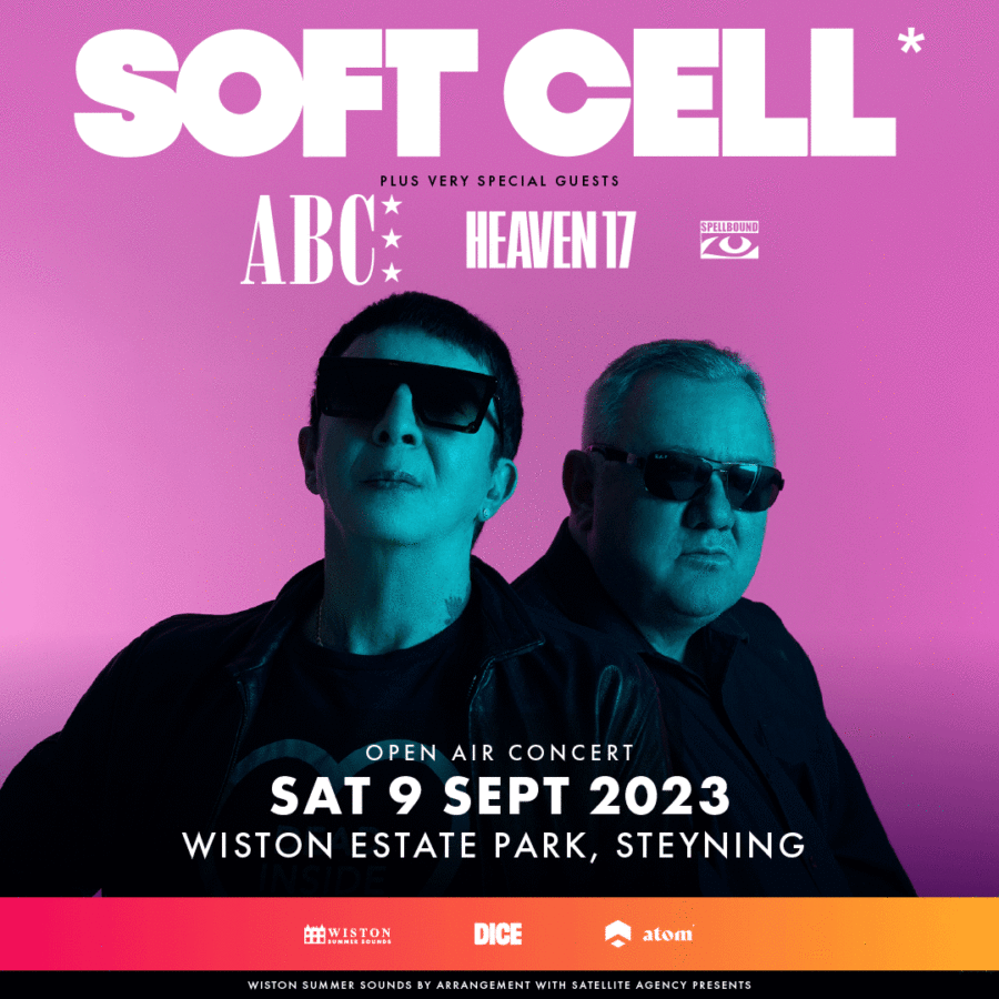 Soft-Cell at Wiston Estate Park, Steyning Sept 9th
