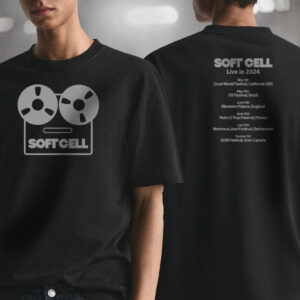 SALE! Soft Cell 2024 Tour : Double Sided Revox T Shirt BUY ONE GET ONE FREE!
